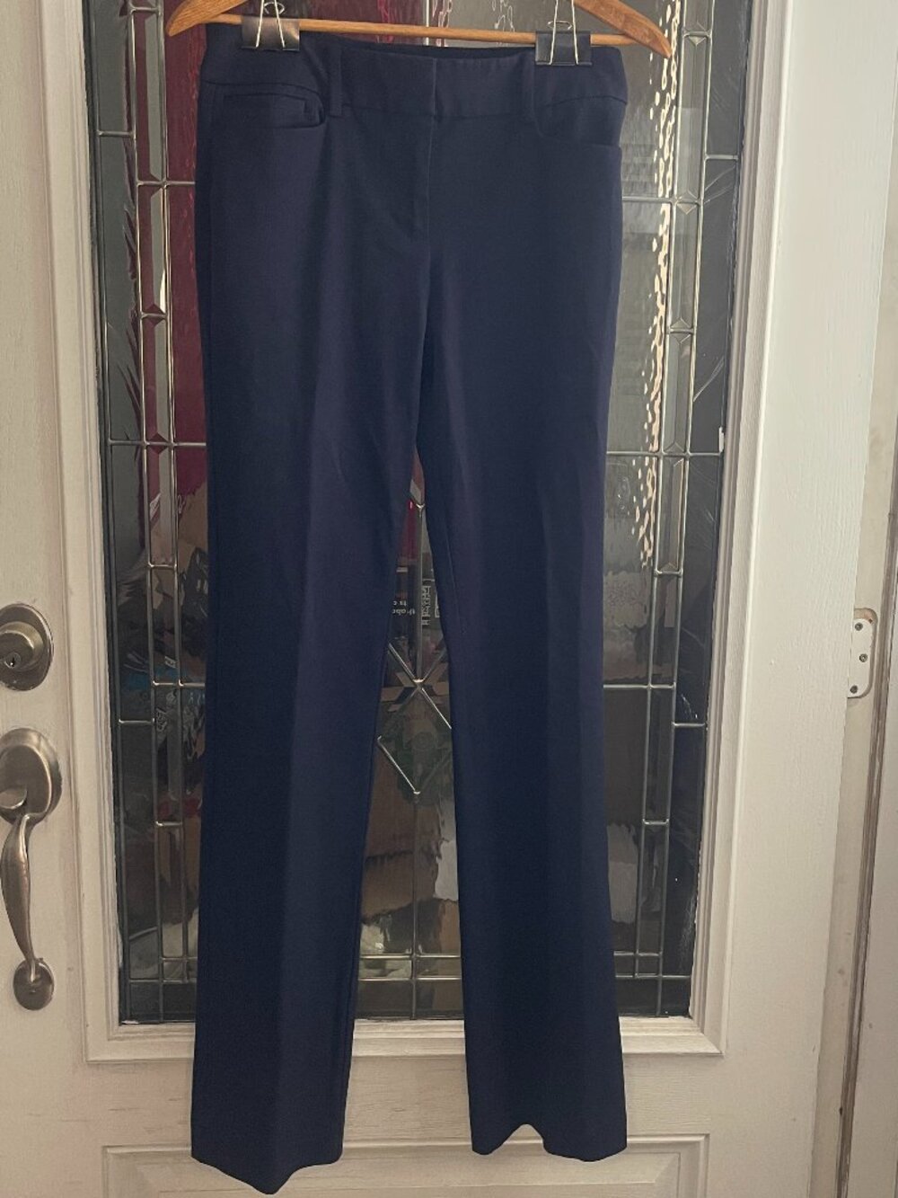 NEW YORK & COMPANY Women’s Size 2 Tall Pants Dress pants Stretch Ankle Mid Rise